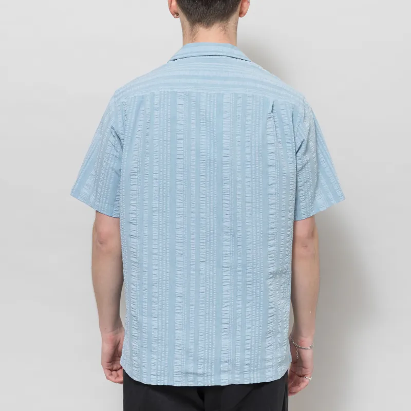 Portuguese Flannel Prana Shirt Blue-2