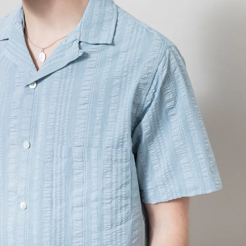 Portuguese Flannel Prana Shirt Blue-4