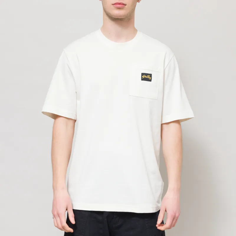 Stan Ray Patch Pocket T Shirt White