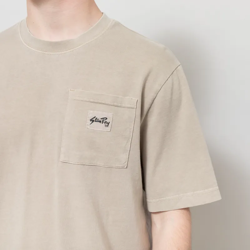 Stan Ray Patch Pocket T Shirt Eucalyptus-3