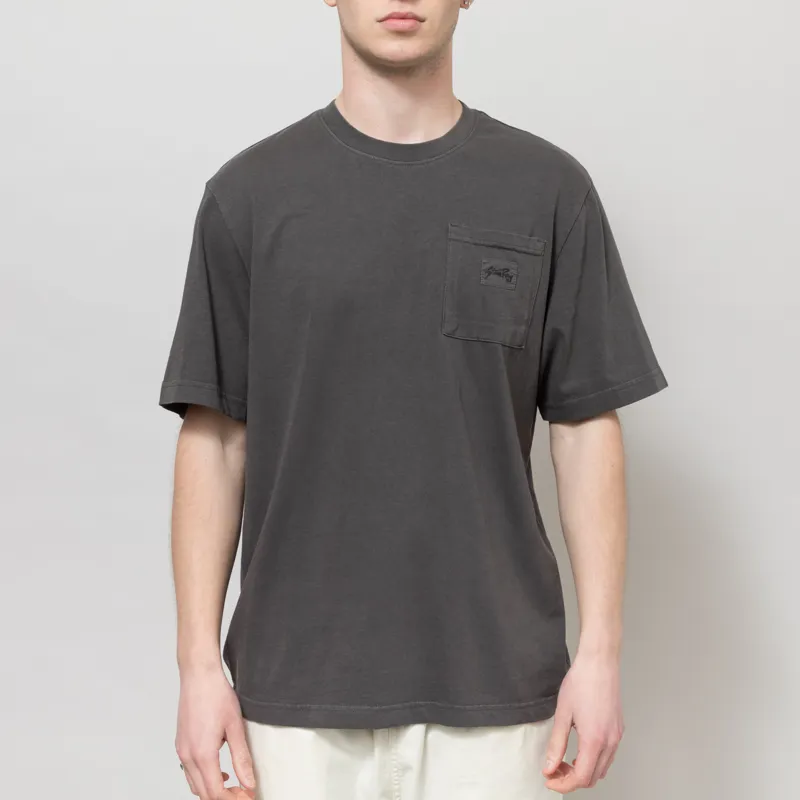 Stan Ray Patch Pocket T Shirt Raven Black