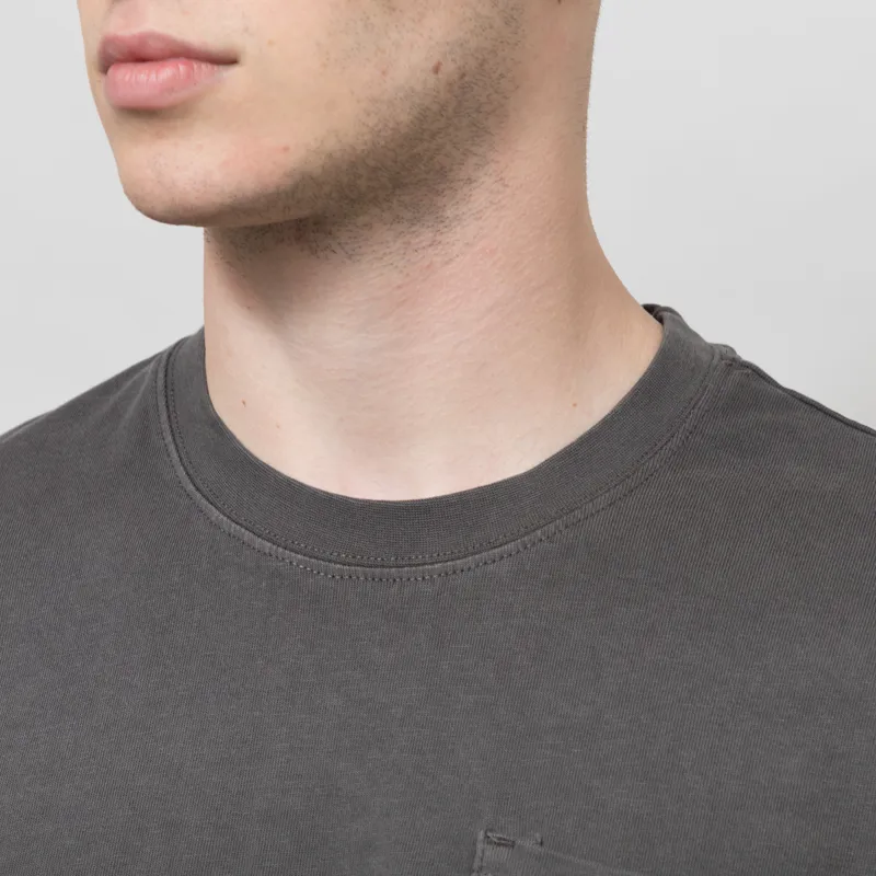 Stan Ray Patch Pocket T Shirt Raven Black-2