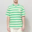 Stan Ray Stripe T Shirt Island Green Sunlight