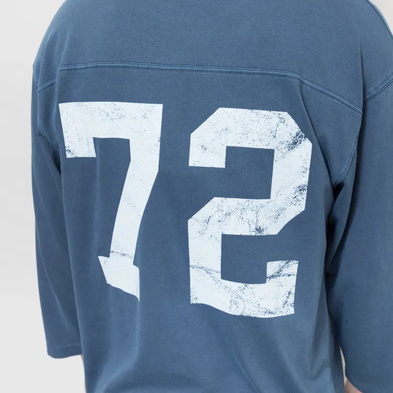 Stan Ray 3/4 Printed Football T Shirt Navy-3