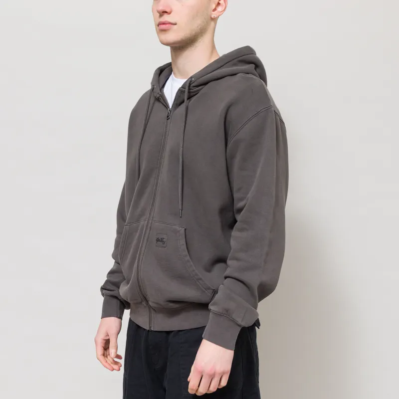 Stan Ray Patch Zip Hood Raven Black-1