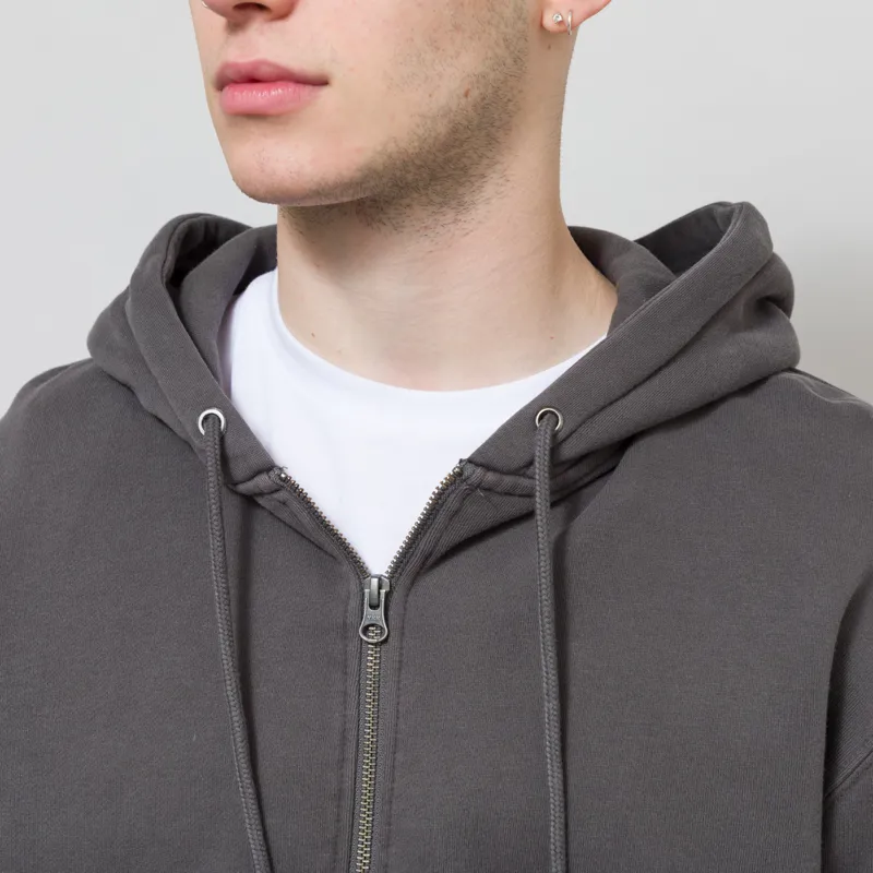 Stan Ray Patch Zip Hood Raven Black-3