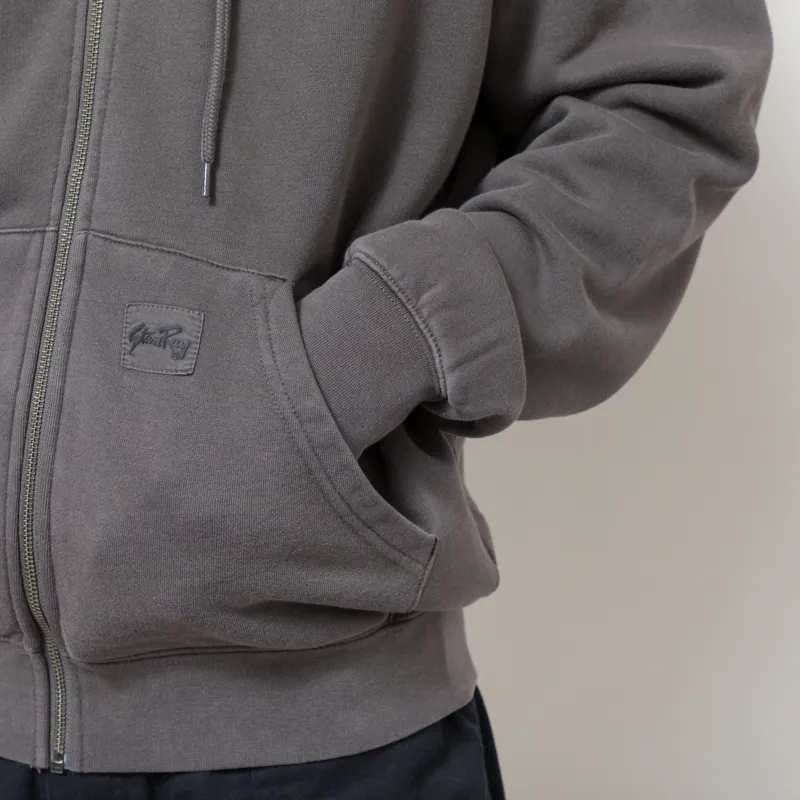 Stan Ray Patch Zip Hood Raven Black-7