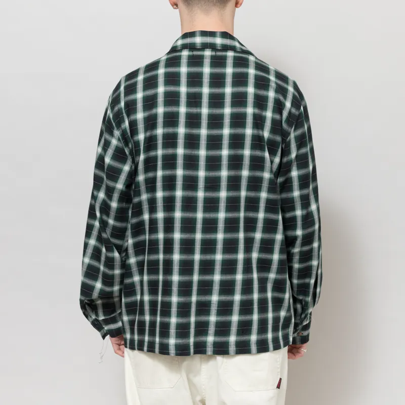 Stan Ray Zip Shirt Green Check-2
