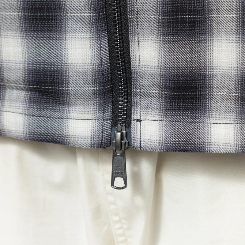 Stan Ray Zip Shirt Black Check-8