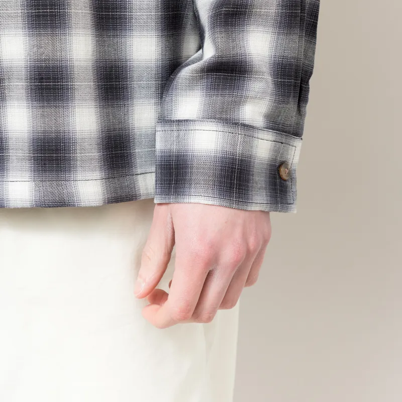 Stan Ray Zip Shirt Black Check-7