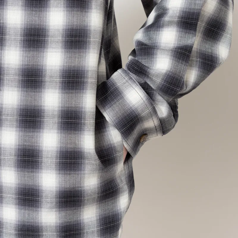 Stan Ray Zip Shirt Black Check-6