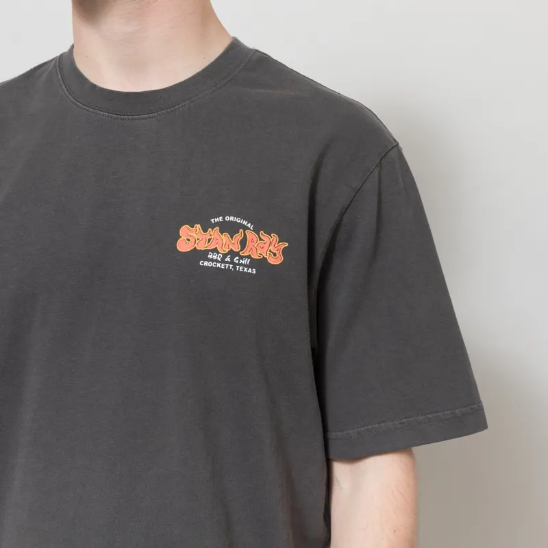 Stan Ray BBQ T Shirt Raven Black-3
