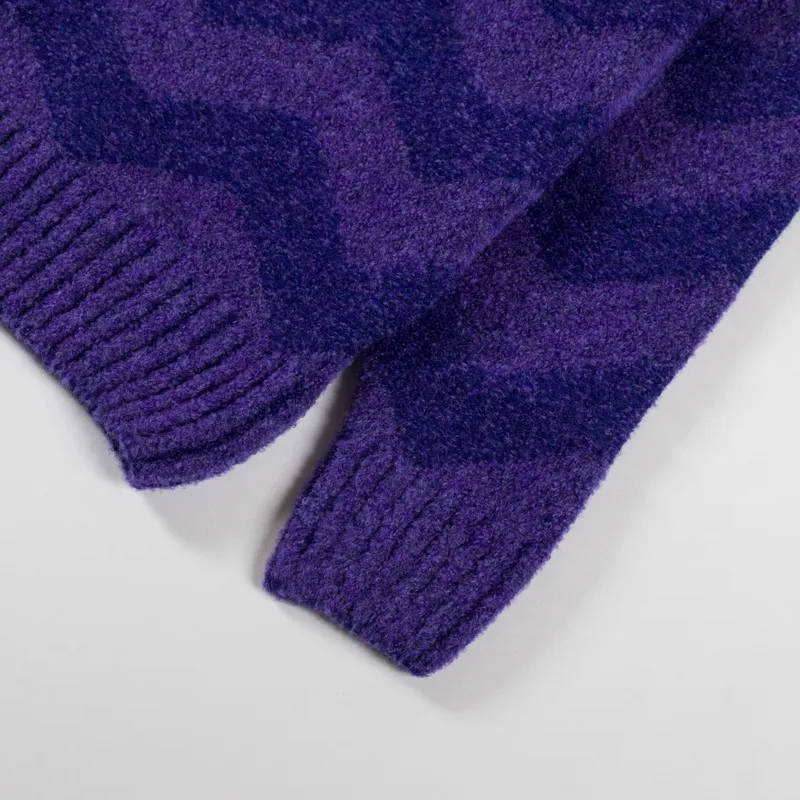 Origin Knitwear Thames Jumper Purple Cobalt-4