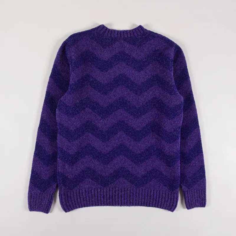 Origin Knitwear Thames Jumper Purple Cobalt-1
