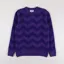 Origin Knitwear Thames Jumper Purple Cobalt