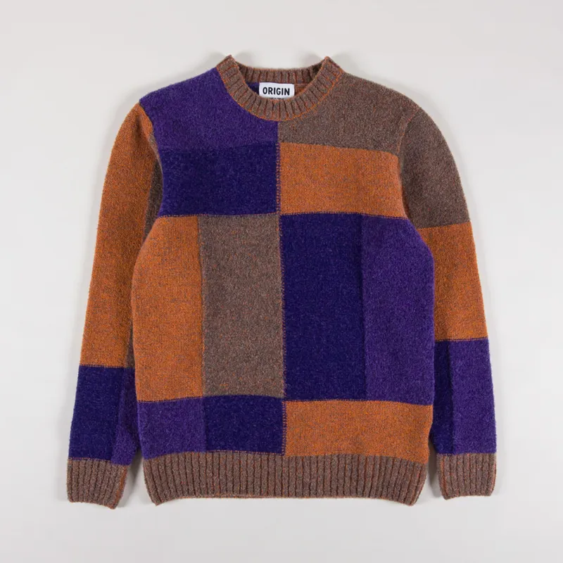 Origin Knitwear Carnaby Jumper Dark Autumn 