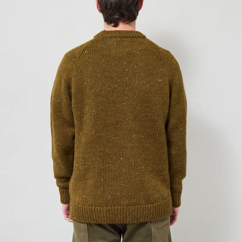 Origin Knitwear Chunky Raglan Knit Khaki-2