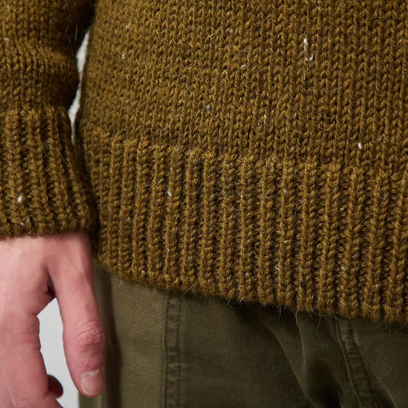 Origin Knitwear Chunky Raglan Knit Khaki-7