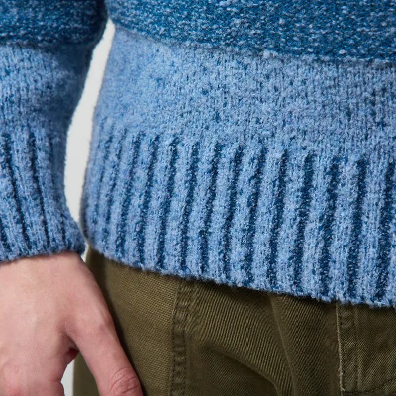 Origin Knitwear Souffle Striped Crew Dusk-6