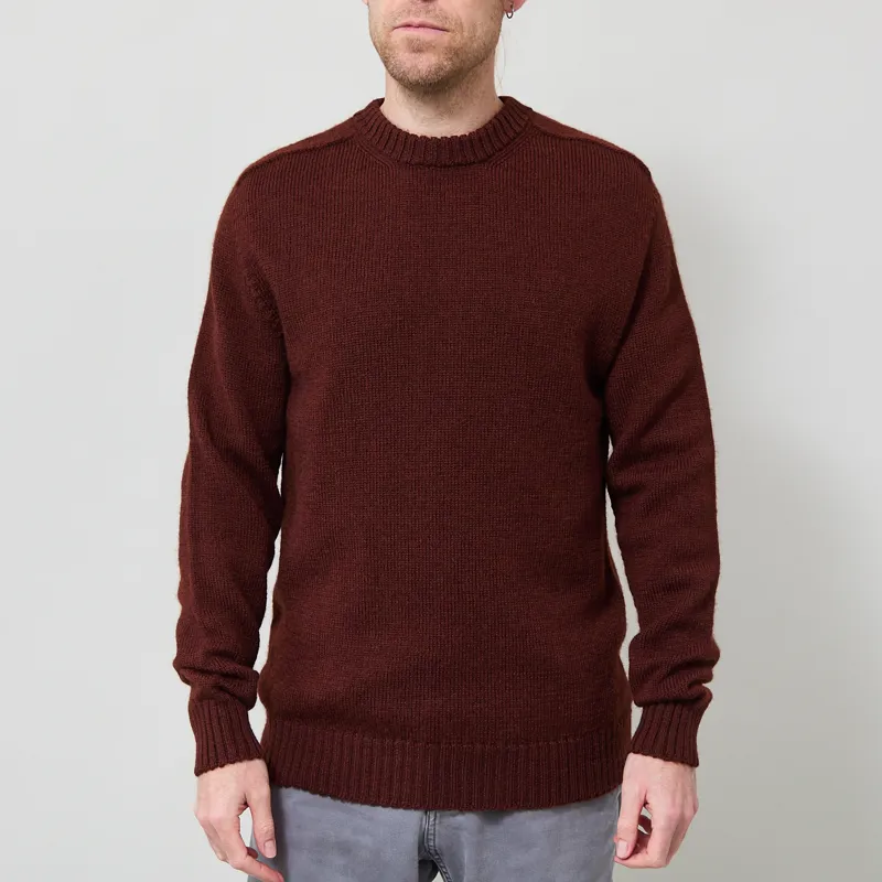 Origin Knitwear Merino Crew Bronze
