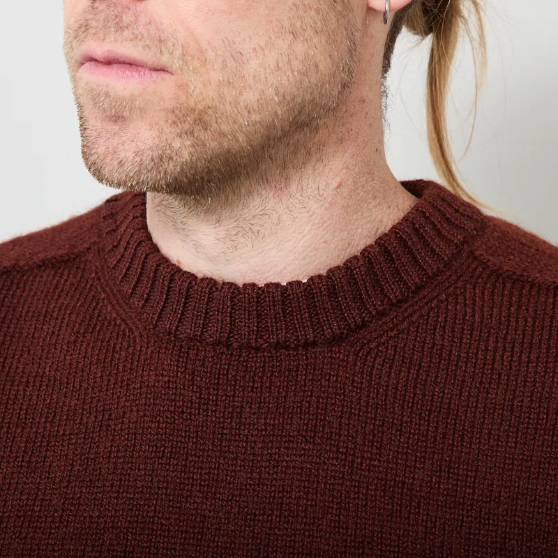 Origin Knitwear Merino Crew Bronze-4