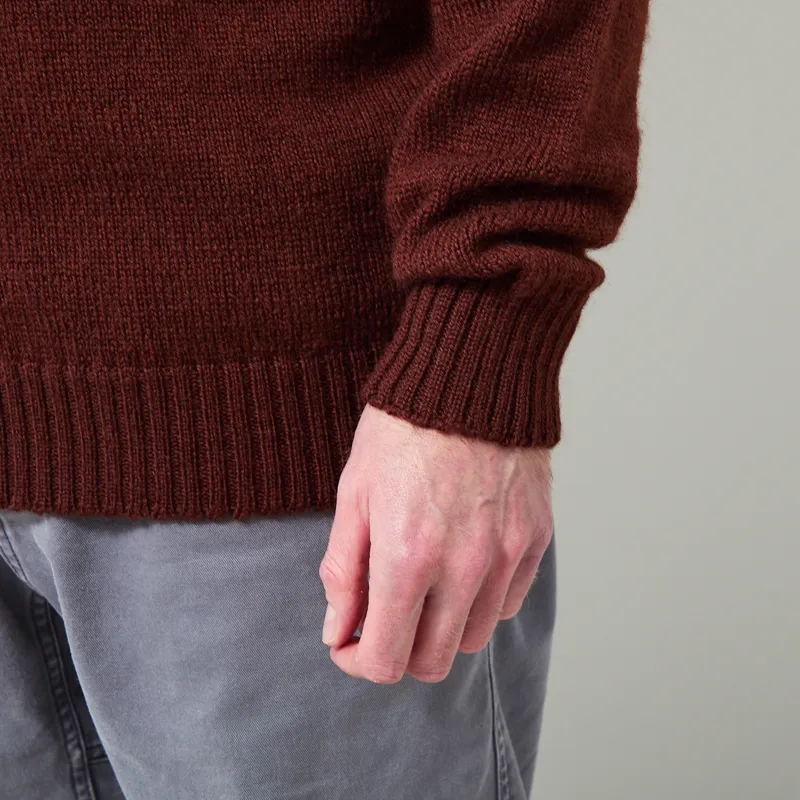 Origin Knitwear Merino Crew Bronze-6