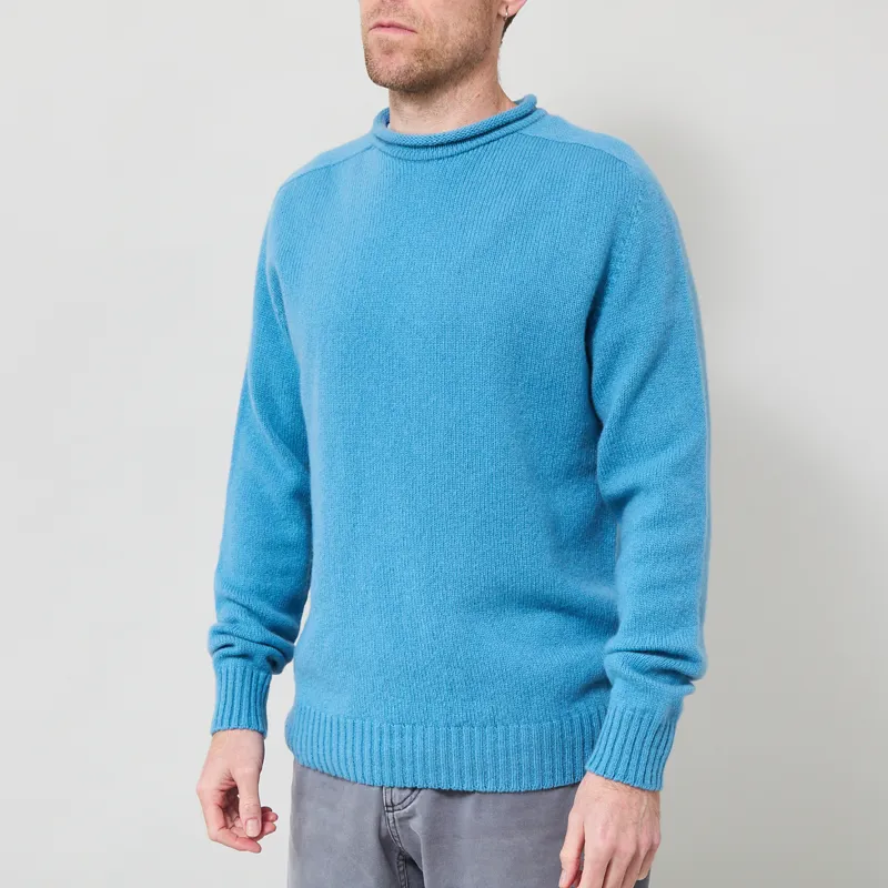 Origin Knitwear Seamless Roll Crew Dusk-1