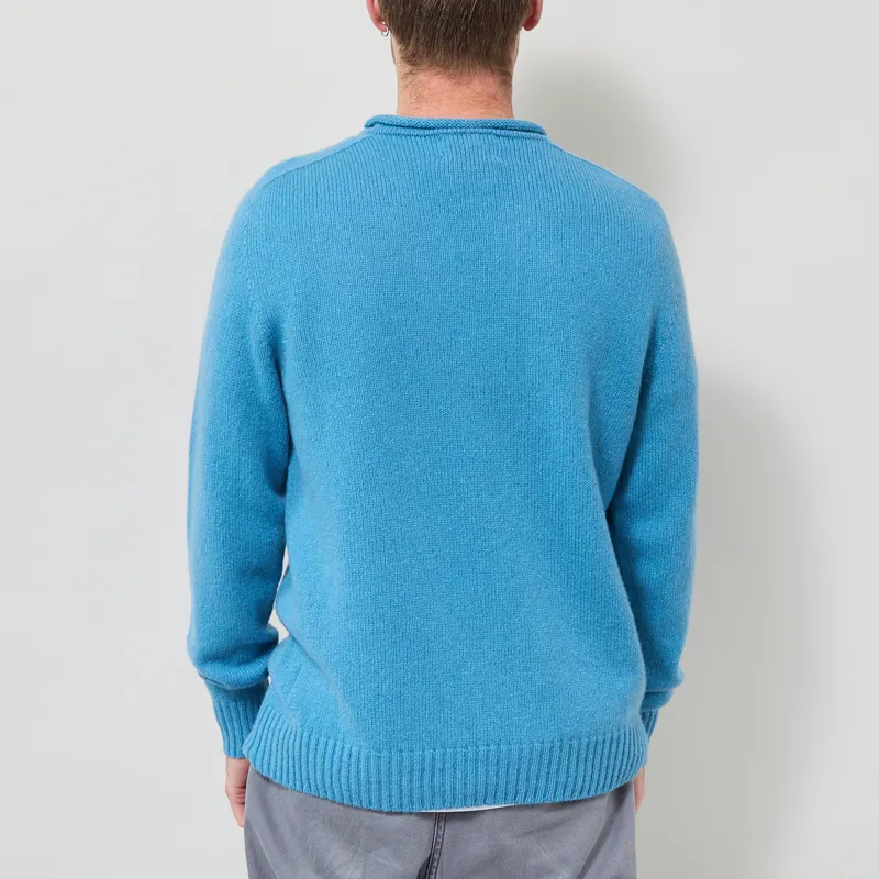 Origin Knitwear Seamless Roll Crew Dusk-2