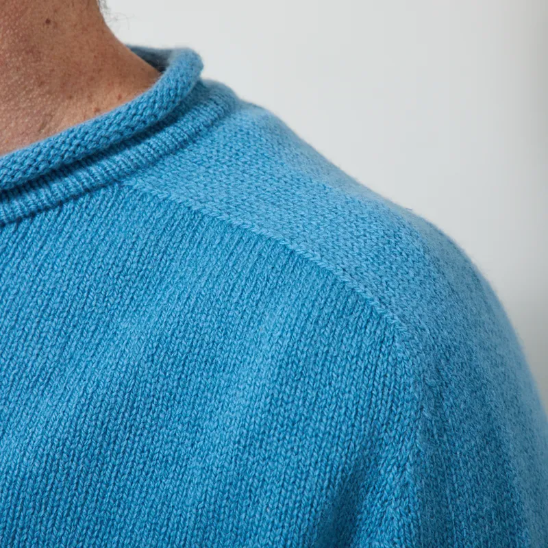 Origin Knitwear Seamless Roll Crew Dusk-4