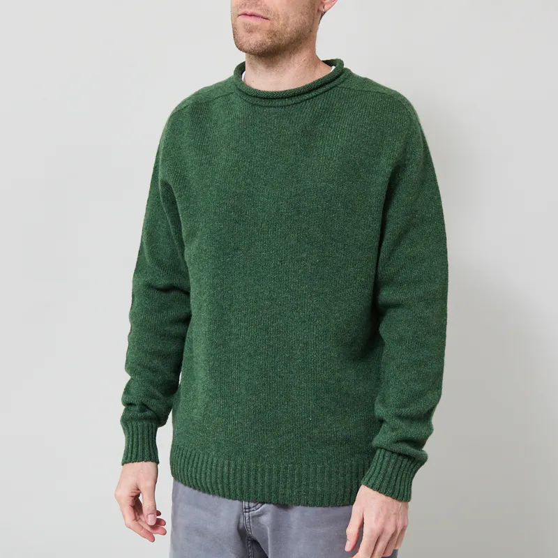 Origin Knitwear Seamless Roll Crew Serpentine-1