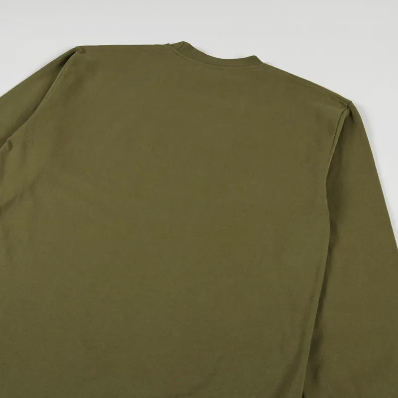 Aries Temple Long Sleeve T Shirt Olive-3