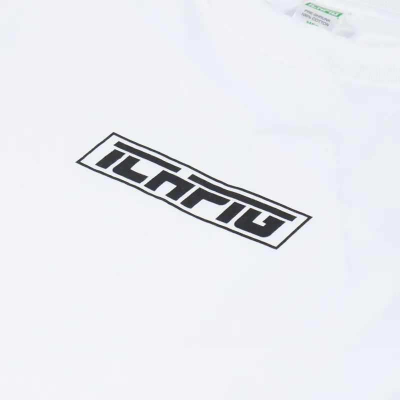 ICHPIG Strike Logo T Shirt White-2
