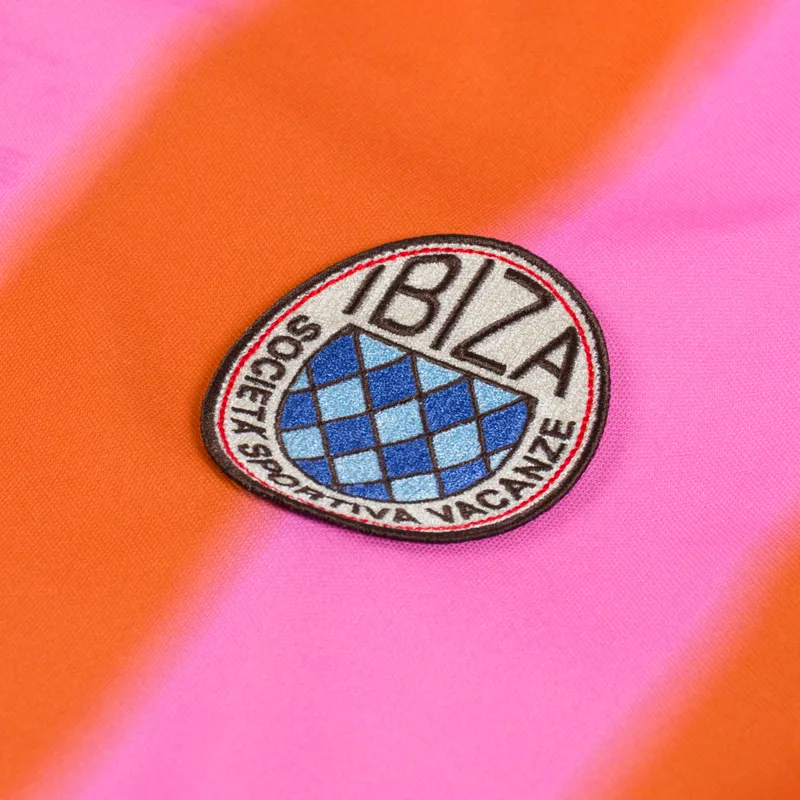 Pompeii x NSS Stripes Football Shirt Pink Orange-6