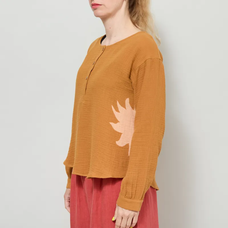 L.F. Markey Womens Sutton Top Turmeric-1