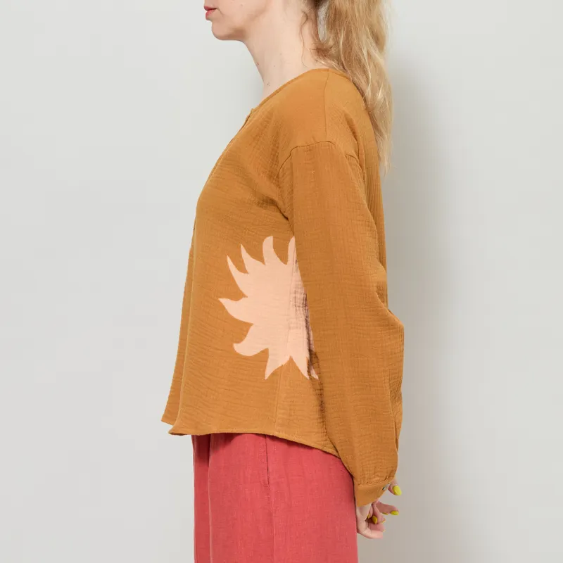 L.F. Markey Womens Sutton Top Turmeric-2