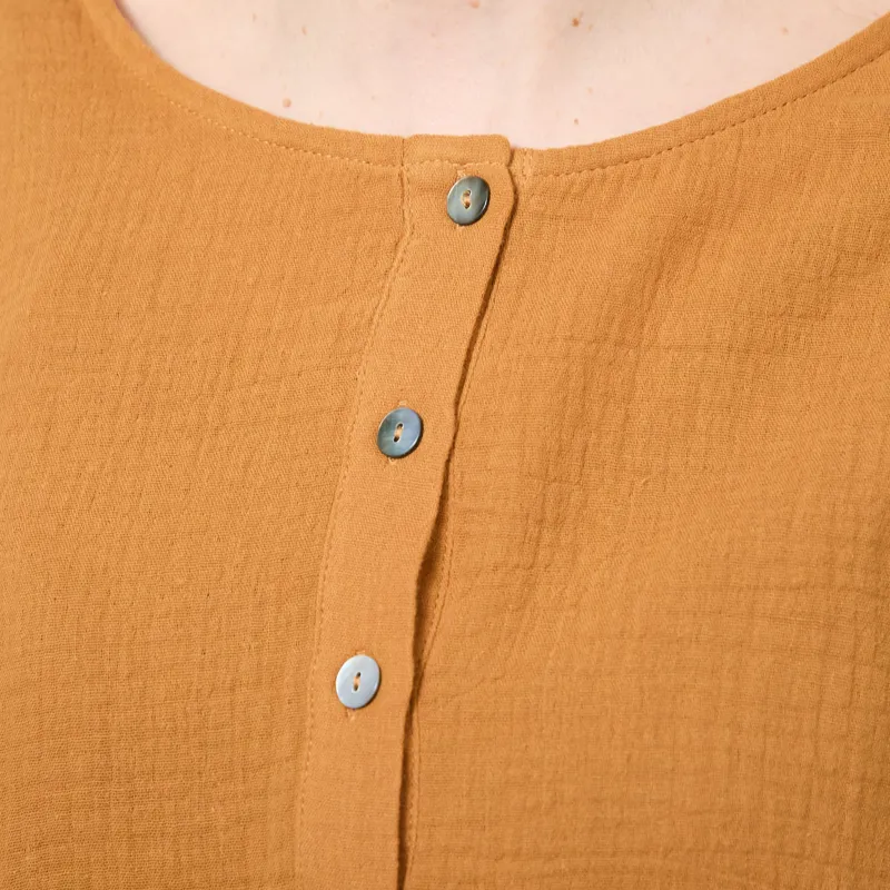 L.F. Markey Womens Sutton Top Turmeric-5