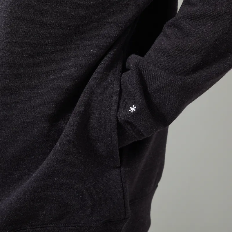 Snow Peak Recycled Cotton Pullover Black-7