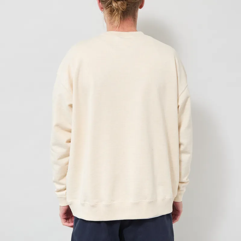 Snow Peak Recycled Cotton Pullover Oatmeal-2