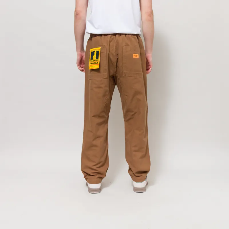 Service Works Canvas Chef Pants Bark-3