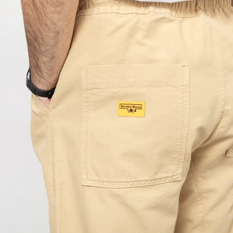 Service Works Canvas Chef Pants Pale Khaki-7