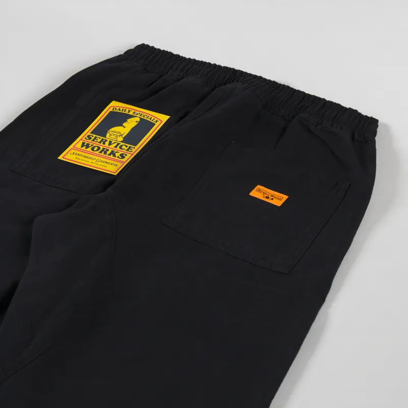 Service Works Canvas Chef Pants Black-5