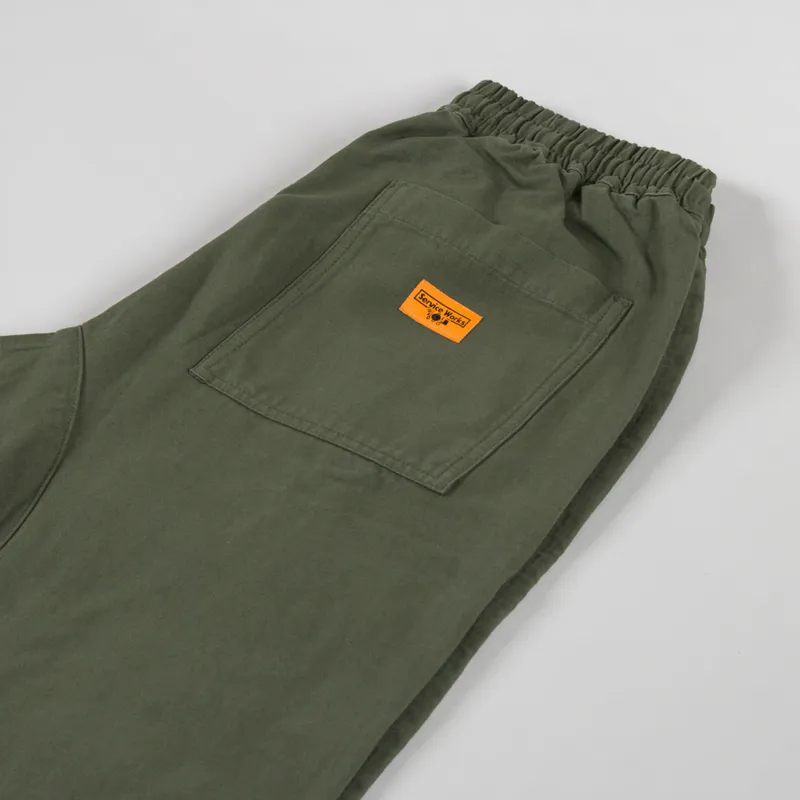 Service Works Canvas Chef Pants Olive-3