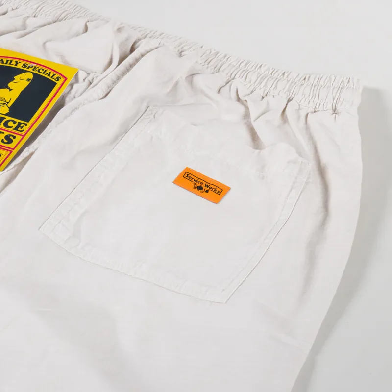 Service Works Ripstop Chef Pants Bone-7