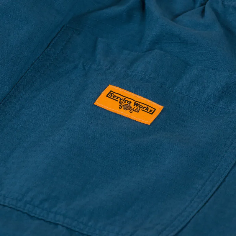 Service Works Ripstop Chef Pants Ocean-8