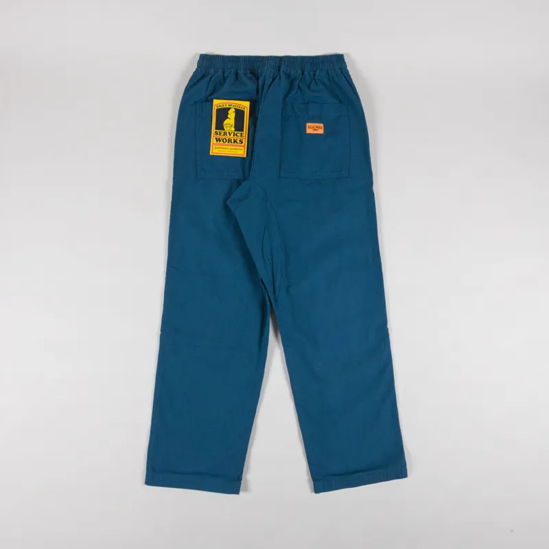 Service Works Ripstop Chef Pants Ocean