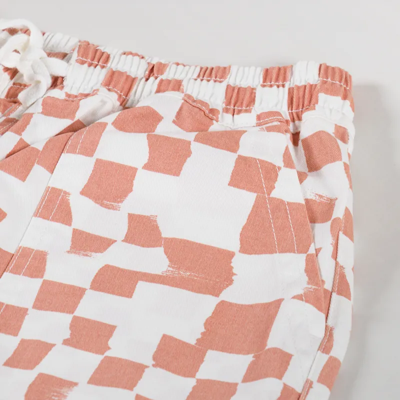 Service Works Printed Chef Pants Salmon Checker-10