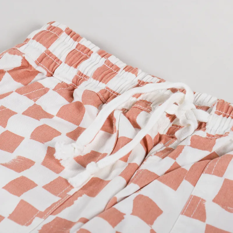 Service Works Printed Chef Pants Salmon Checker-9