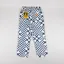 Service Works Printed Chef Pants Teal Checker