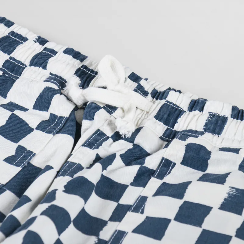 Service Works Printed Chef Pants Teal Checker-9