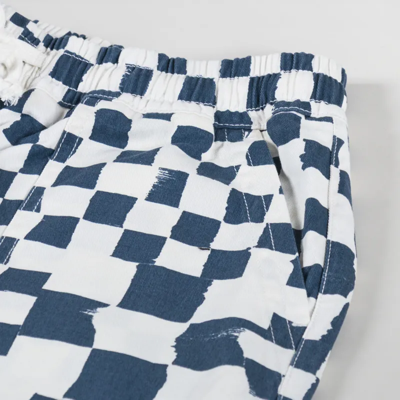 Service Works Printed Chef Pants Teal Checker-10